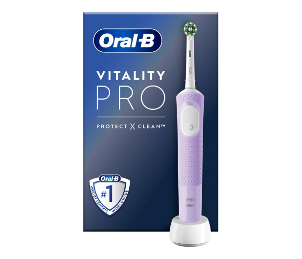Oral-B Szczoteczka rotacyjna Vitality Pro D103 (fioletowa) - 1162989 - zdjęcie 2